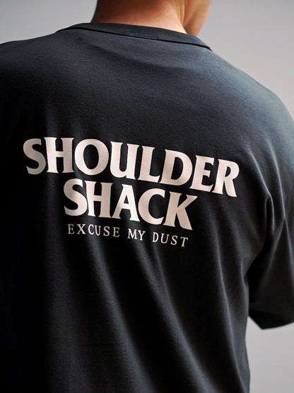 SHOULDER SHACK 3/4 Sleeve T-Shirts - Sumikuro