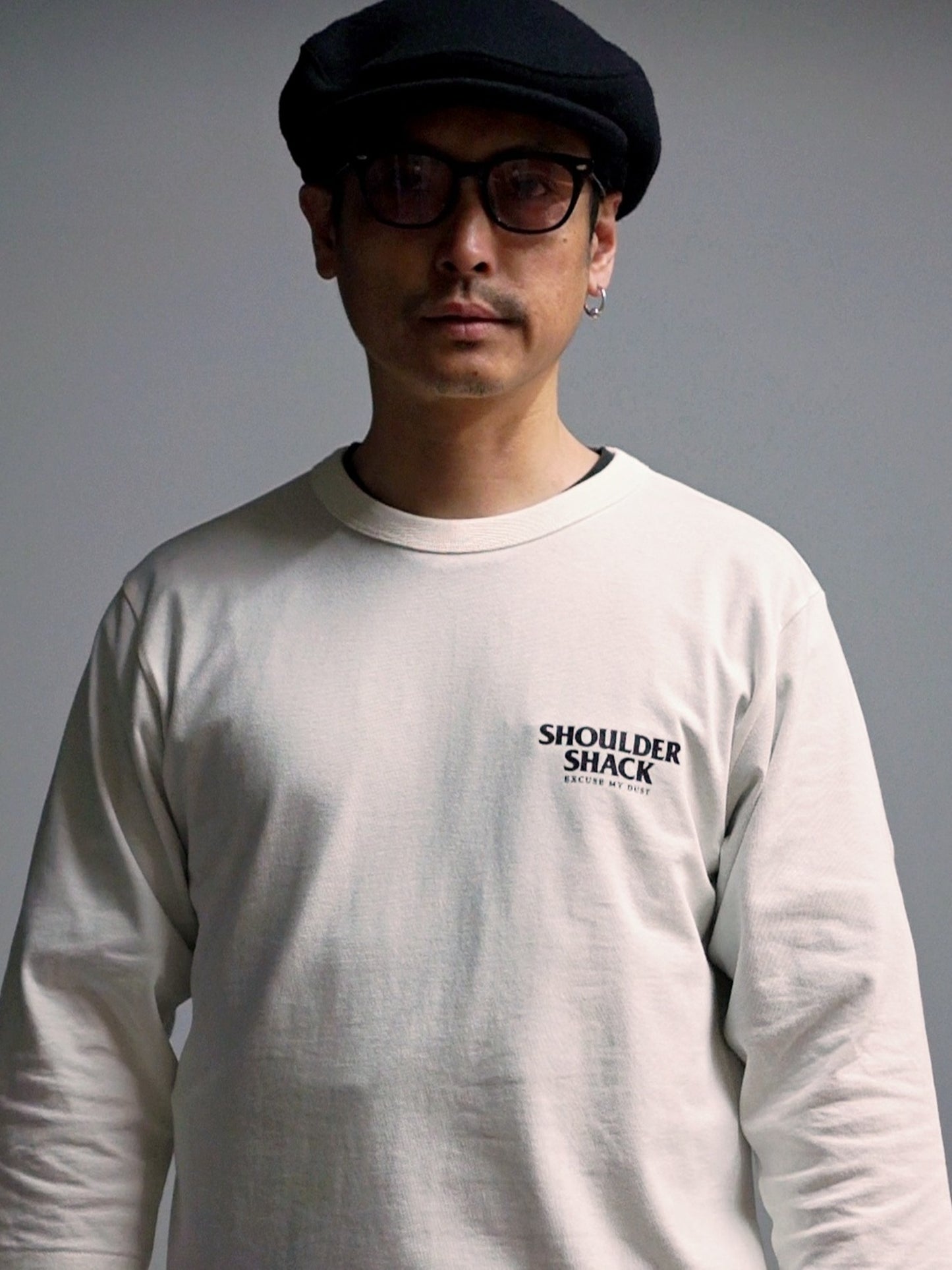 SHOULDER SHACK 3/4 Sleeve T-Shirts - Natural