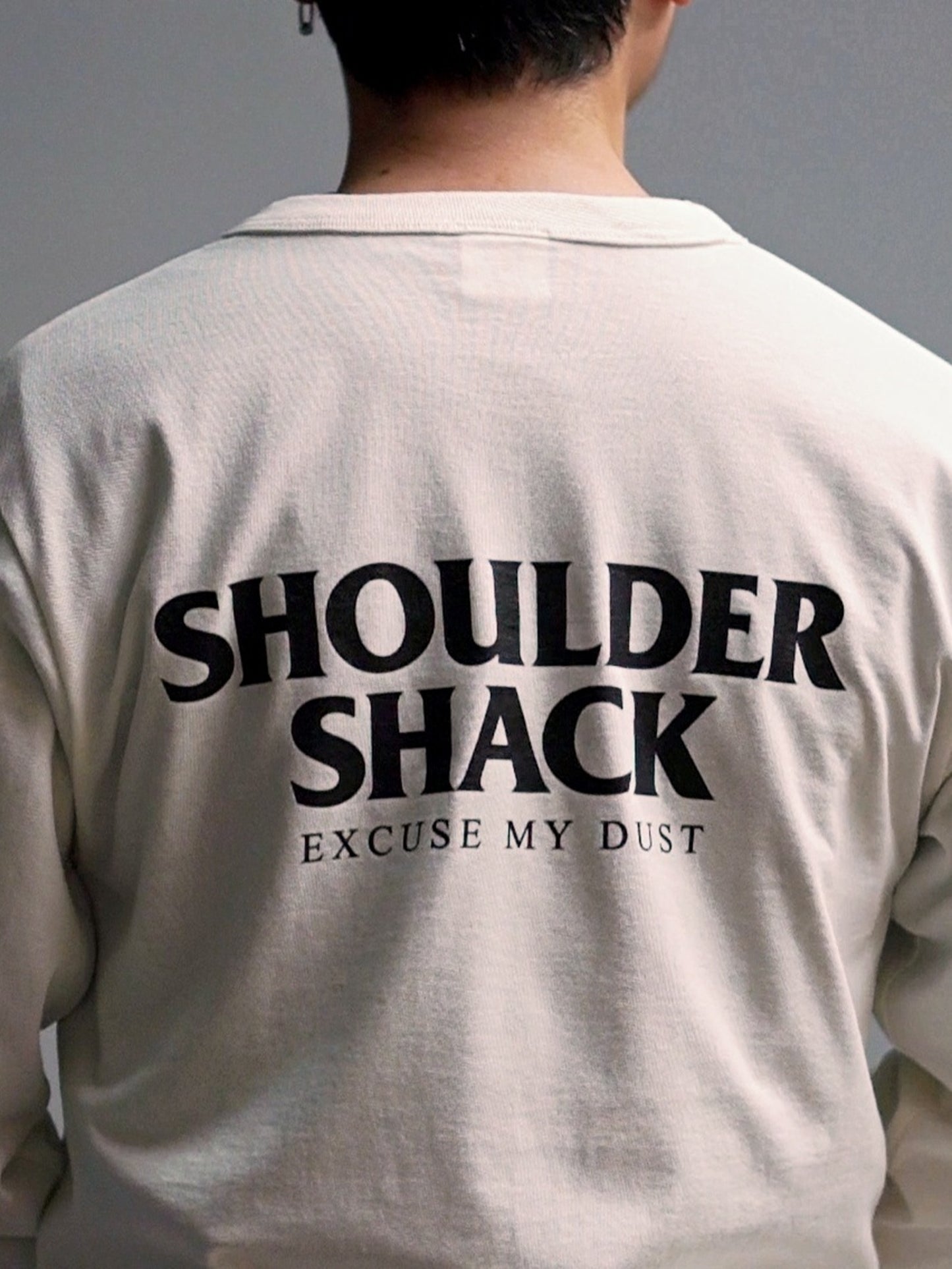 SHOULDER SHACK 3/4 Sleeve T-Shirts - Natural