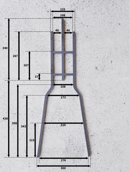 Universal sissy bar