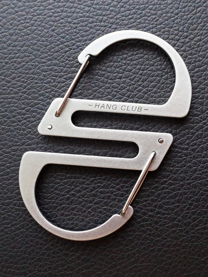 HANG CLUB | Ban-Biner (バンダナ用カラビナ) - Stainless