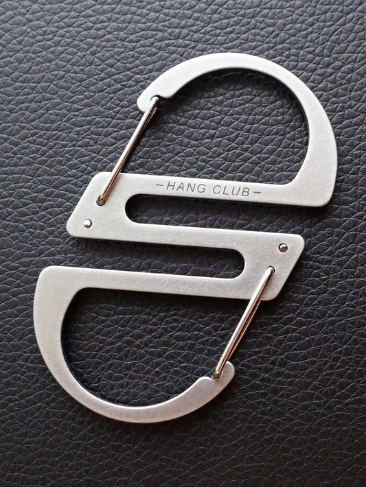 HANG CLUB | Ban-Biner (バンダナ用カラビナ) - Stainless