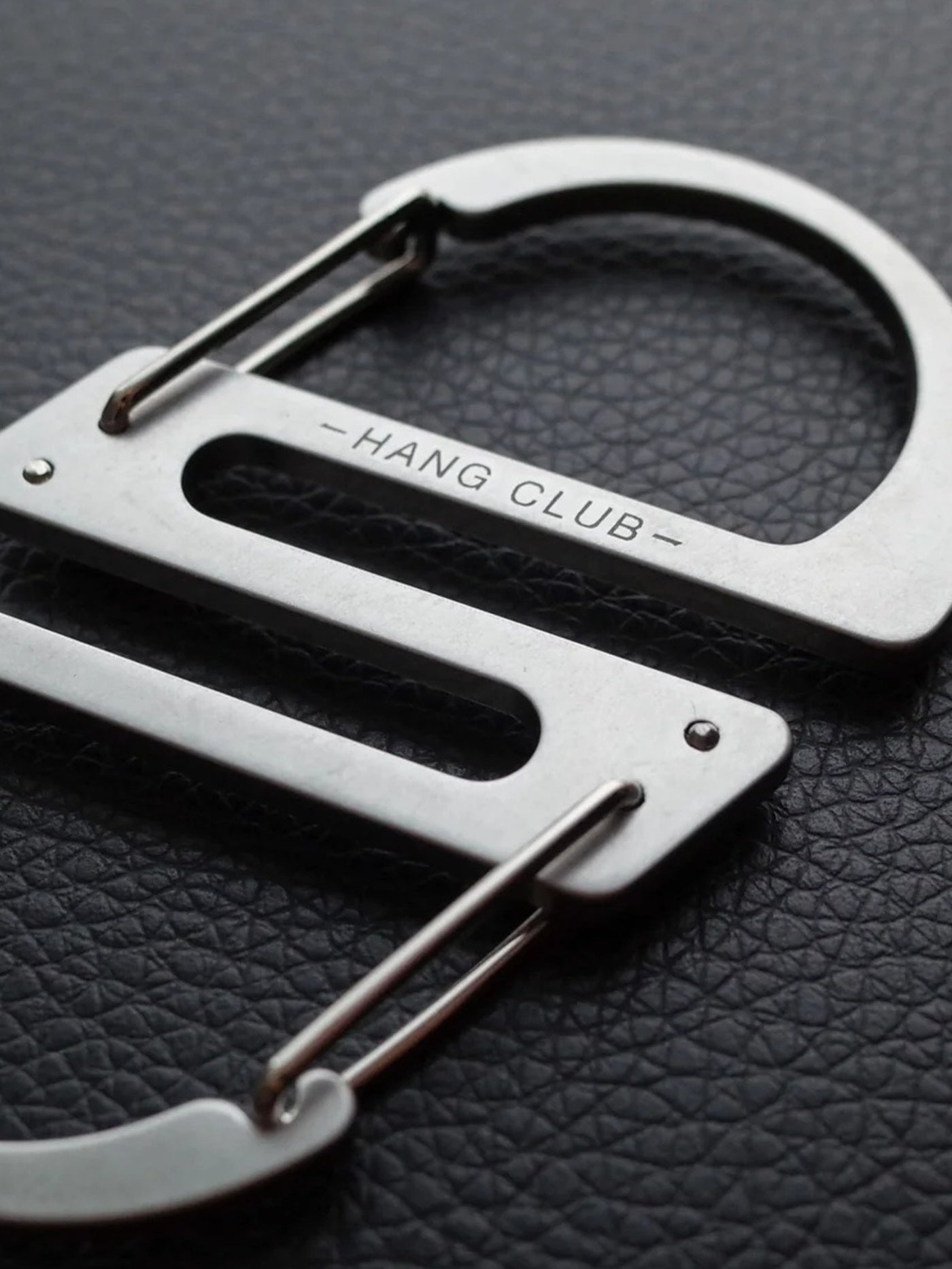 HANG CLUB | Ban-Biner (バンダナ用カラビナ) - Stainless