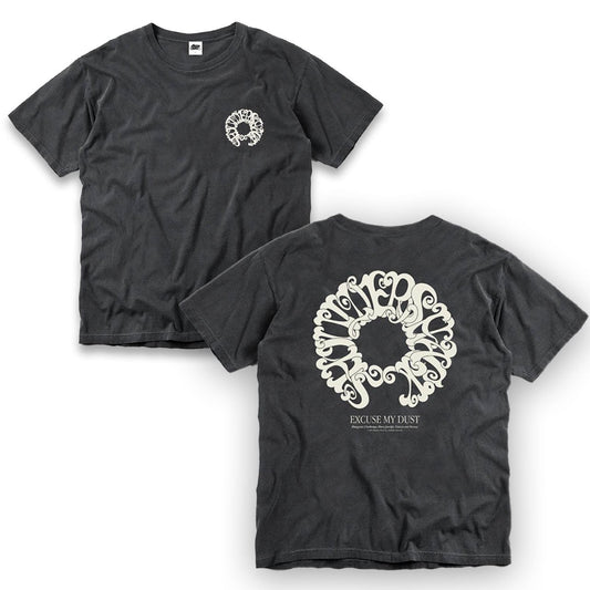 排ガスTシャツ(ブラック×ホワイト)【受注販売商品】