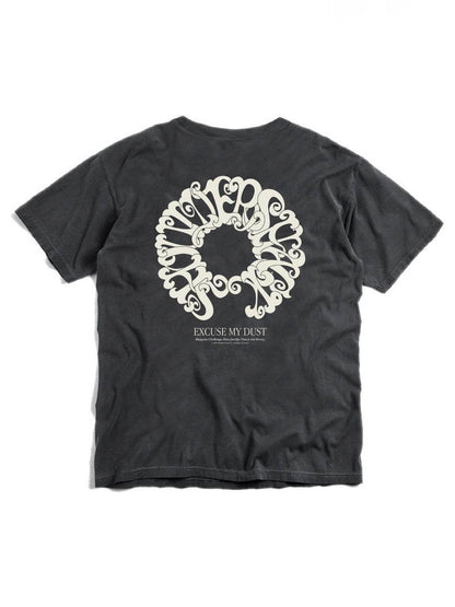 排ガスTシャツ(ブラック×ホワイト)【受注販売商品】
