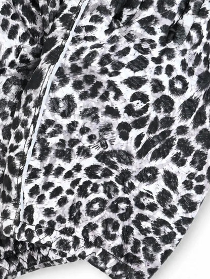Lamp gloves | Utility glove Shorty - White Leopard