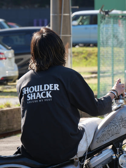 SHOULDER SHACK 3/4 Sleeve T-Shirts - Sumikuro